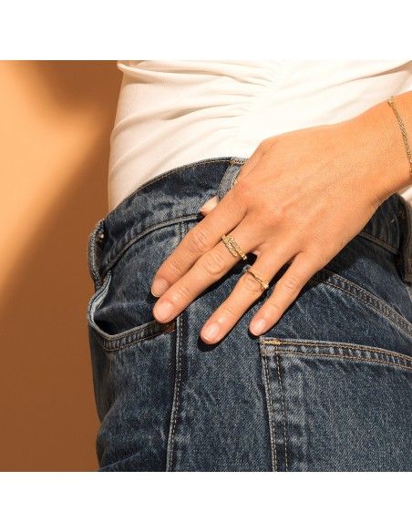 modelo anillo oro víbora