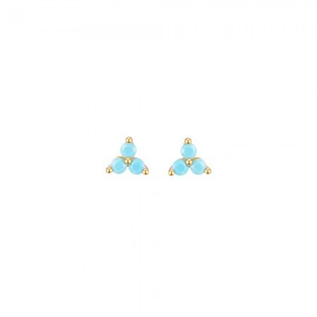 PENDIENTE MINI TURQUOISE...