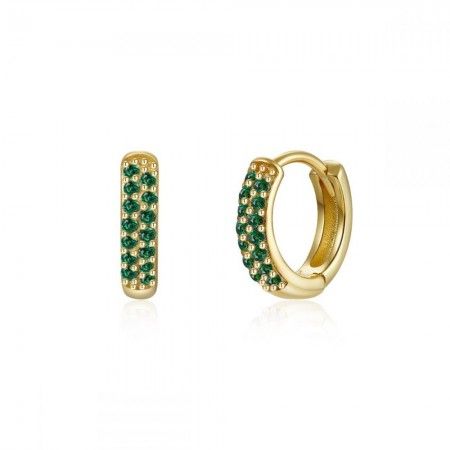 PENDIENTE GREEN DESIRE