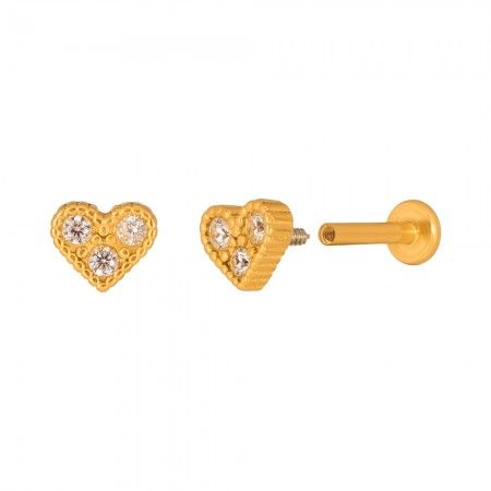 PIERCING LOVESTRUCK IP GOLD