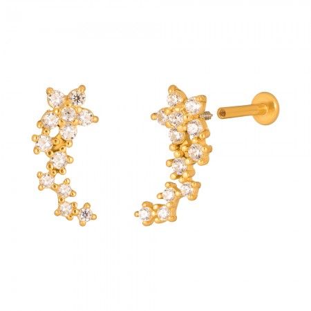 PIERCING SHOOTING STAR IP GOLD