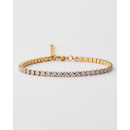 PULSERA TENNIS IP GOLD