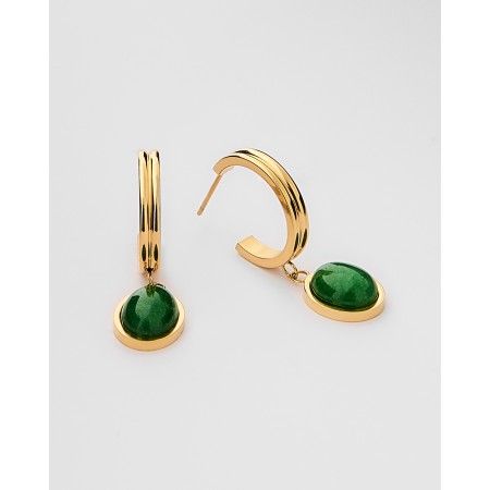 PENDIENTE AVENTURINE DAWN