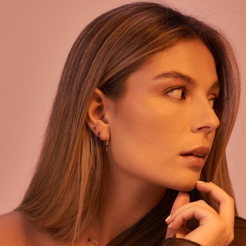 PENDIENTE ONYX SLASH