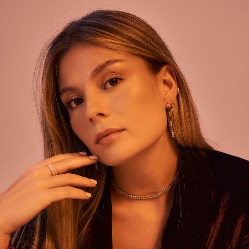 PENDIENTE CHAMPAGNE PENDIENTE CHAMPAGNE