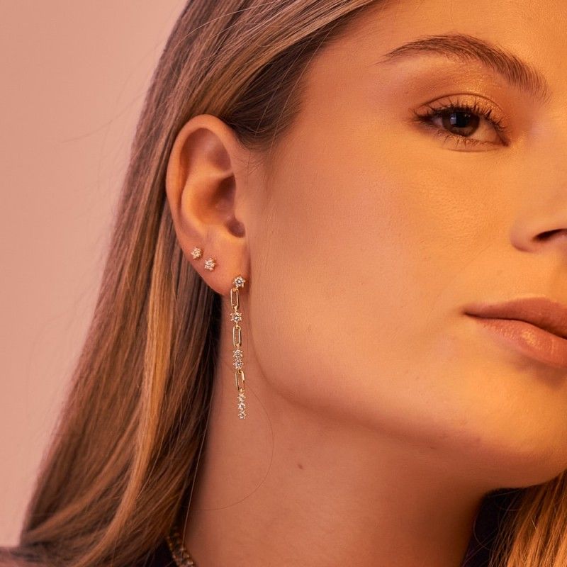 PENDIENTE CHAMPAGNE PENDIENTE CHAMPAGNE