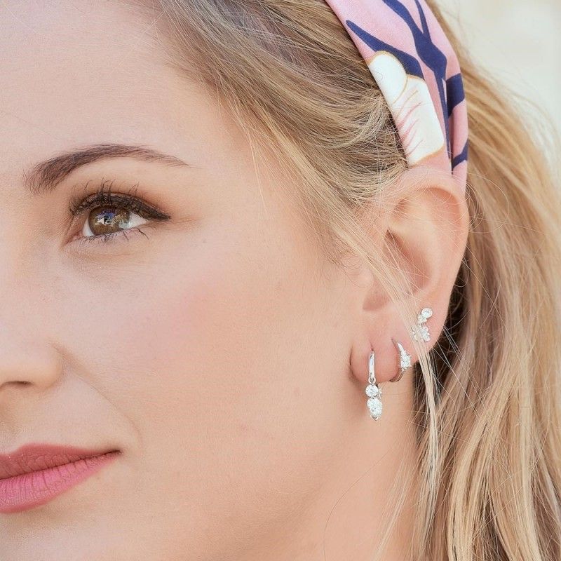 PENDIENTE SQUARED BLOSSOM