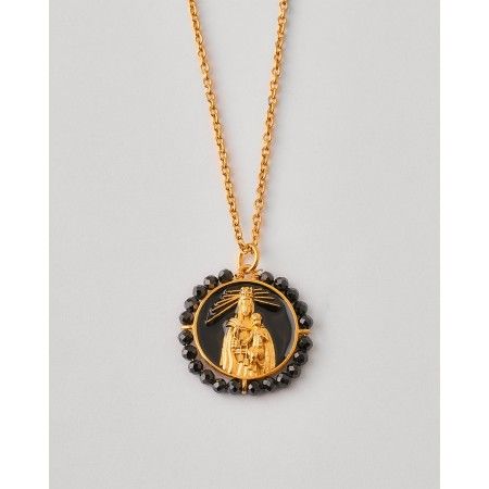 COLLAR VIRGEN DEL CARMEN ONIX