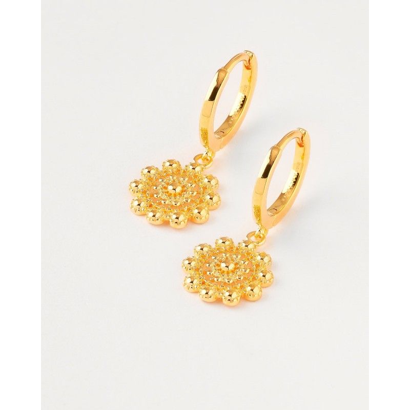 PENDIENTE ARO 12MM EXT. BOTON CHARRO... PENDIENTE ARO 12MM EXT. BOTON CHARRO...