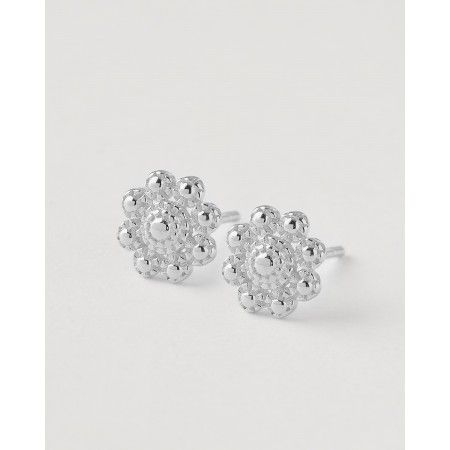 PENDIENTES BOTON CHARRO 7MM 2