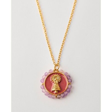 Collar Medalla Virgen Del...