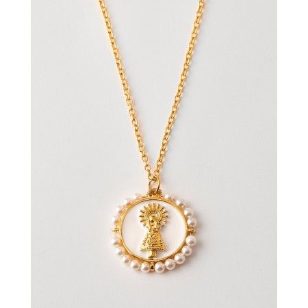 Collar Medalla Virgen Del...