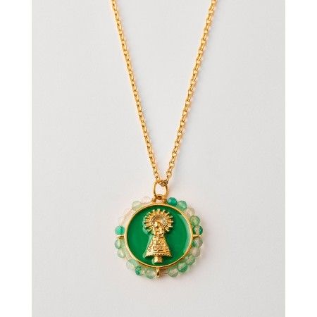 Collar Medalla Virgen Del...