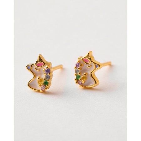 PENDIENTES INFANTIL UNICORNIO