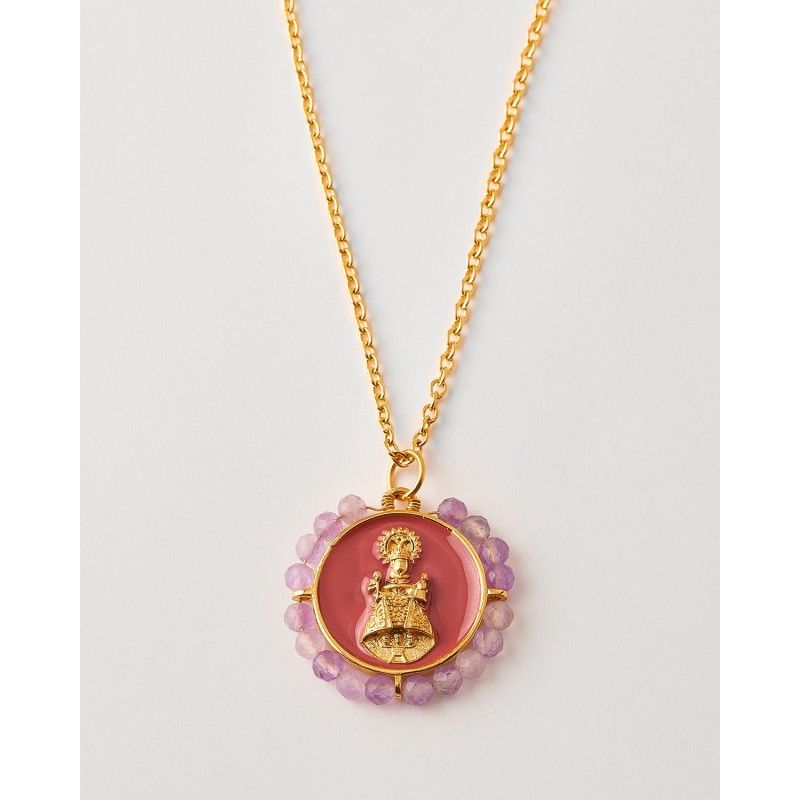 Collar Acero Medalla Virgen De... Collar Acero Medalla Virgen De...