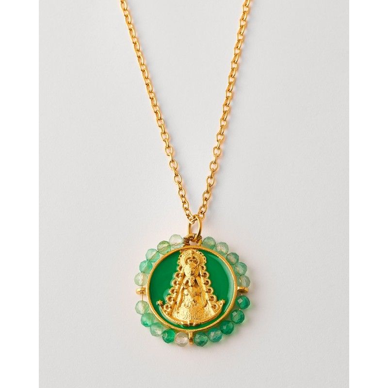 Collar Medalla Virgen Del Rocio