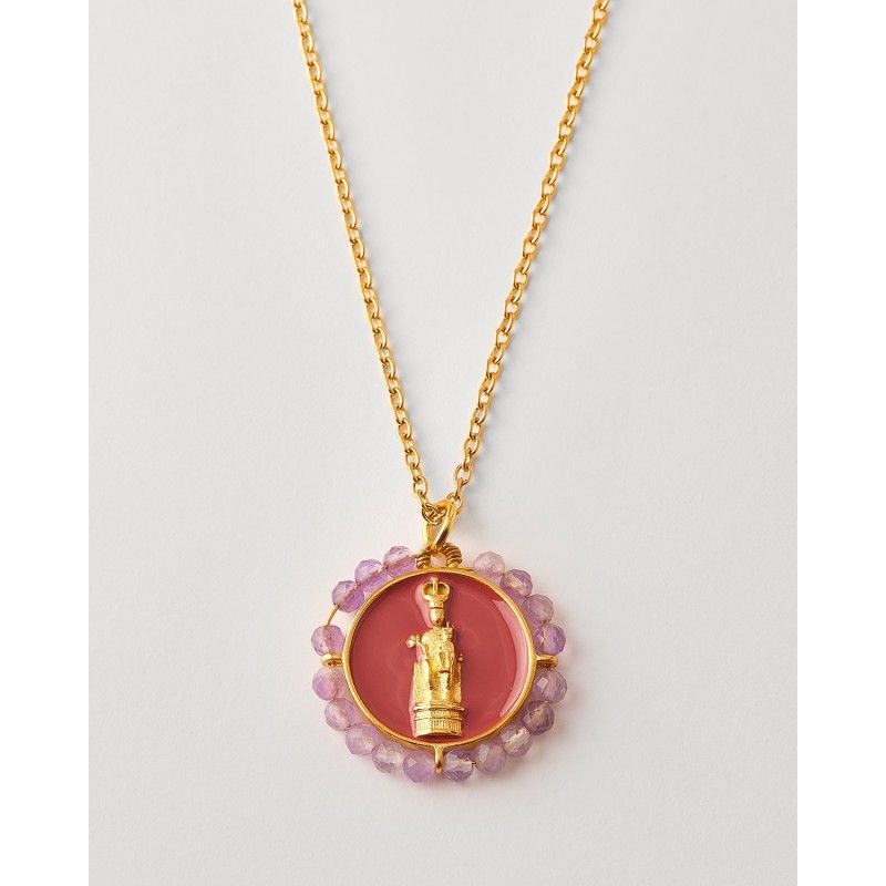 Collar Medalla Virgen De La Vega 