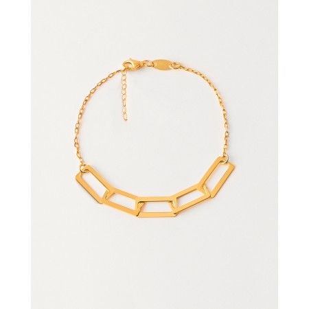 PULSERA ESLABONES Y CADENA...