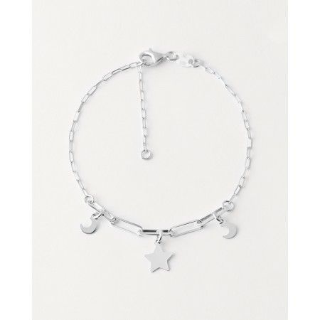 PULSERA ESTRELLA Y LUNAS...