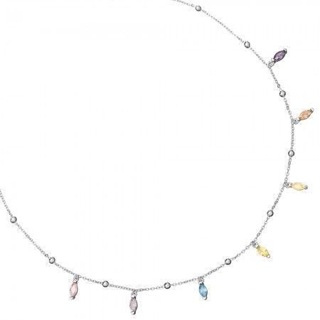 COLLAR RAINBOW DROPS