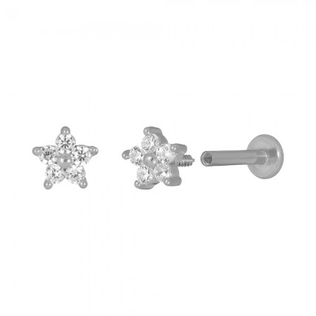 PIERCING WHITE DAISY