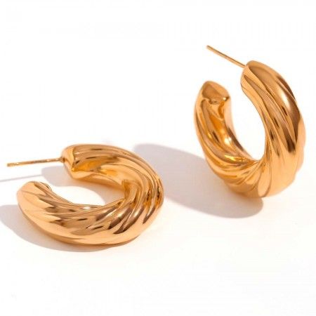 PENDIENTES ACERO ARO...