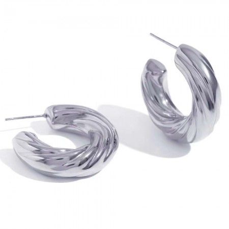 PENDIENTES ACERO ARO...
