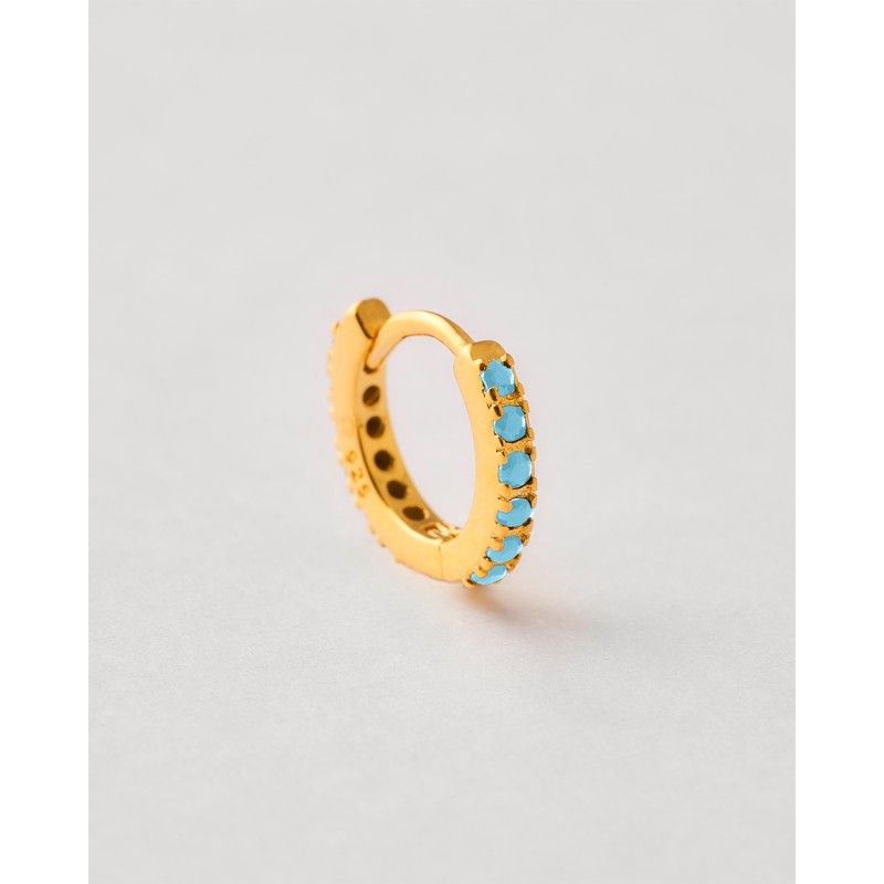 PENDIENTE AQUAMARINE PARIS