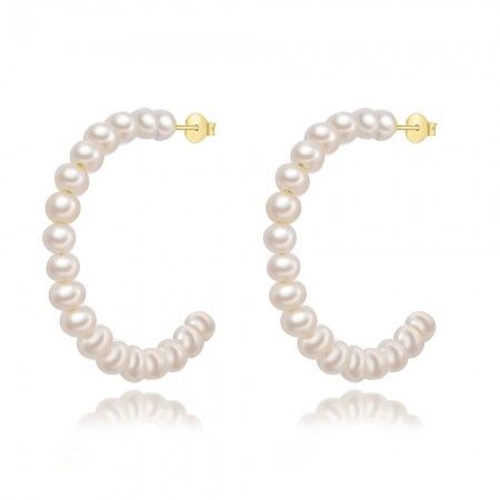 PENDIENTES SEMI ARO 44MM... 2