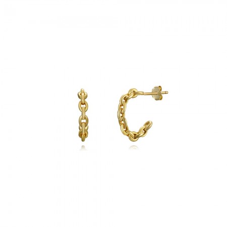 PENDIENTES PLATA ARO 16MM...