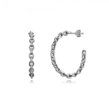 PENDIENTES PLATA ARO 28MM...