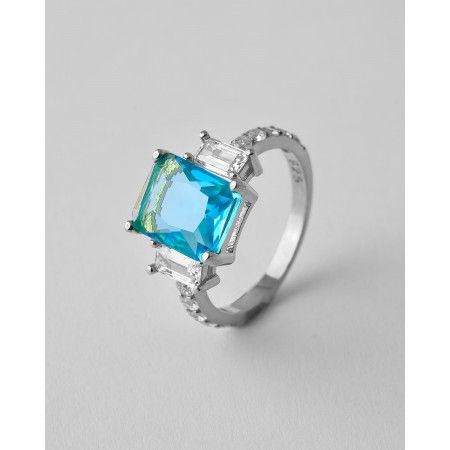 ANILLO PLATA CIRCONITAS