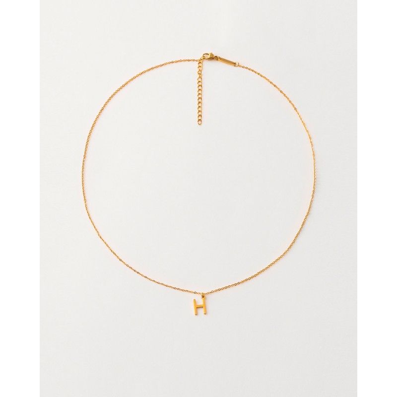 COLLAR GOLD INITIAL