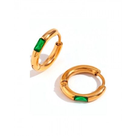 PENDIENTES ACERO ARO...