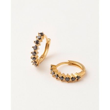 PENDIENTES ARO 12MM PLATA Y...