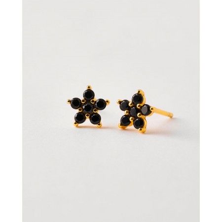 Pendientes Plata Flor 7mm...