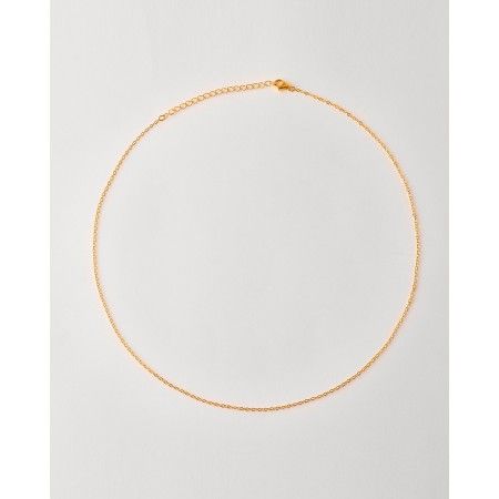 CADENA PLATA 50+5CM