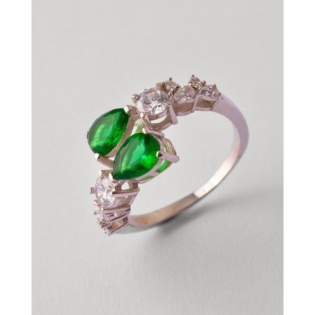 ANILLO PLATA CIRCONITAS