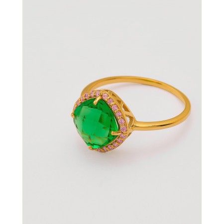 ANILLO CIRCONITA CUADRADA