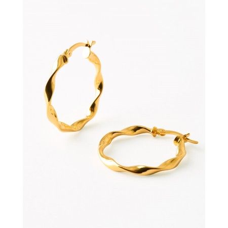 PENDIENTES ARO TRENZA 26MM...