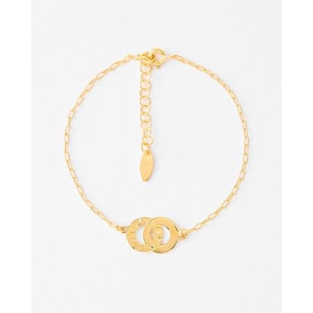 PULSERA PLATA 16+3CM S...