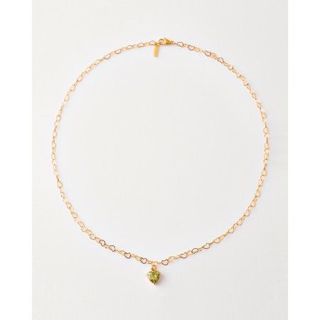COLLAR CADENA CORAZON 44CM...