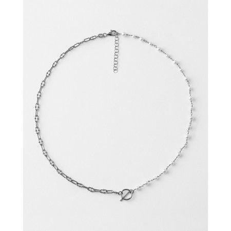 COLLAR PLATA CADENA ESLABON...