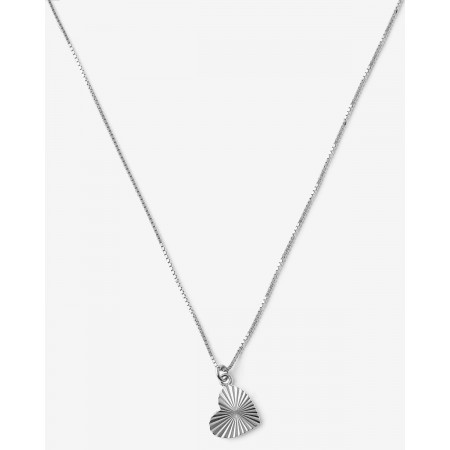 COLLAR PLATA CORAZON