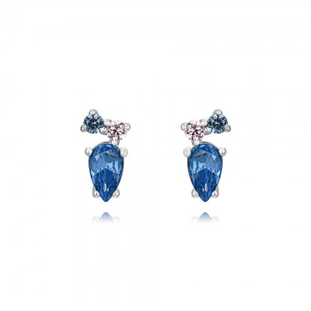 Pendientes Plata Circonita...