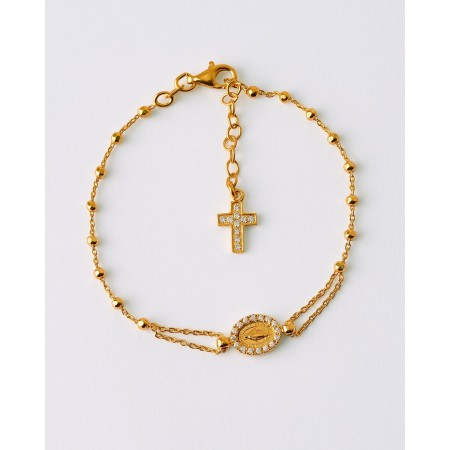 PULSERA BOLAS FACETADAS...
