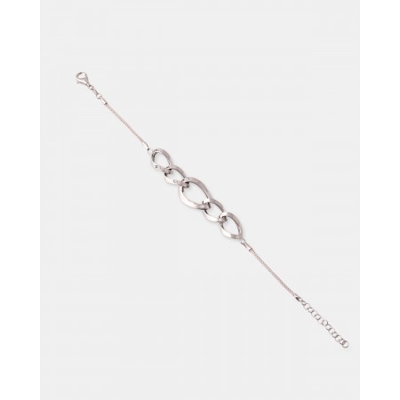 Pulseras Eslabones Plata