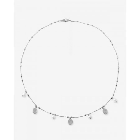 Collar Cadena Bolas 2mm,...