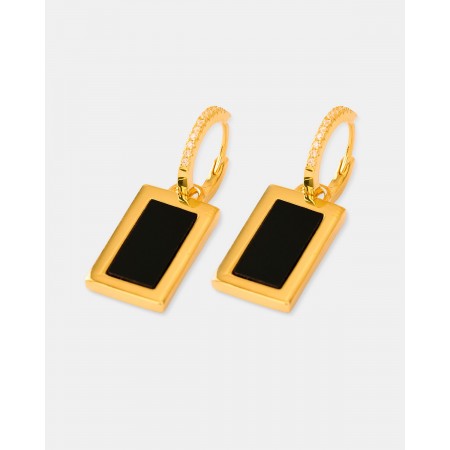PENDIENTES MINERAL MOP 12X6...