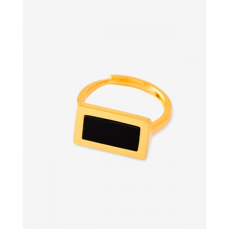 ANILLO ABIERTO MOP ONIX...